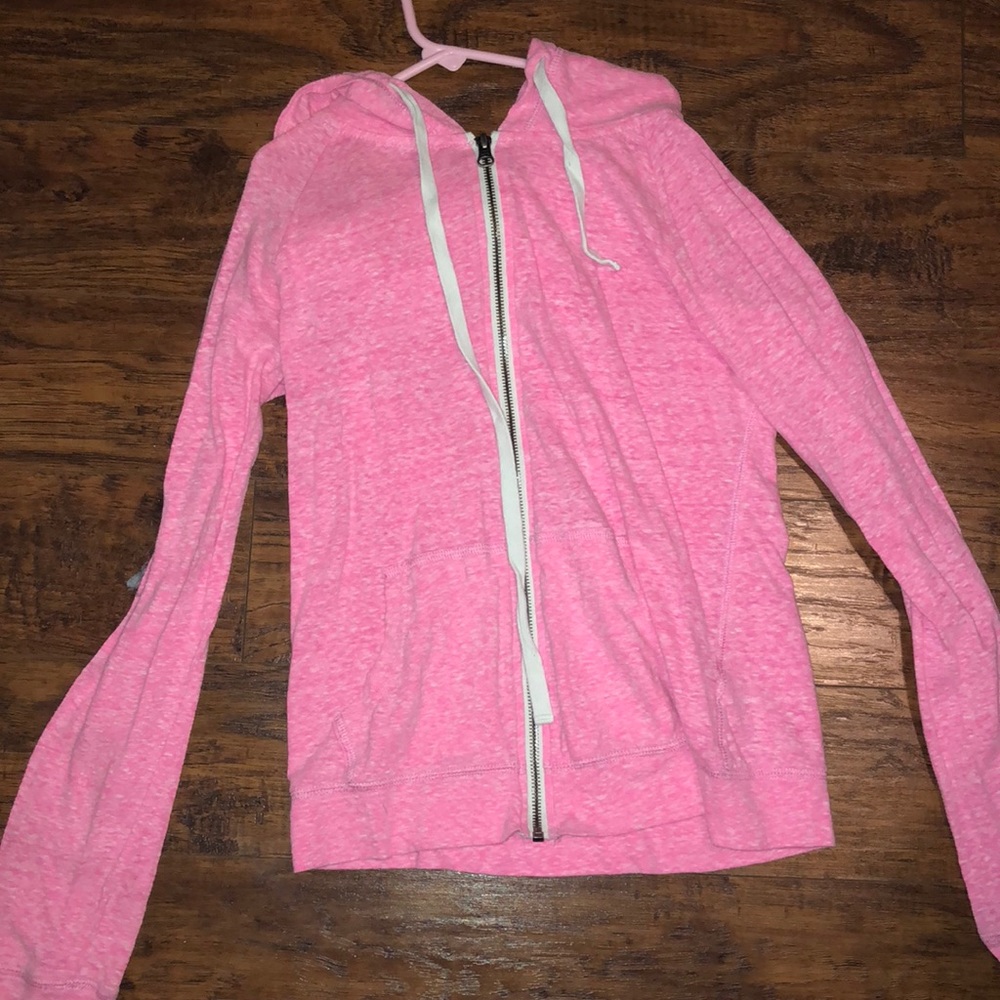 pink jacket